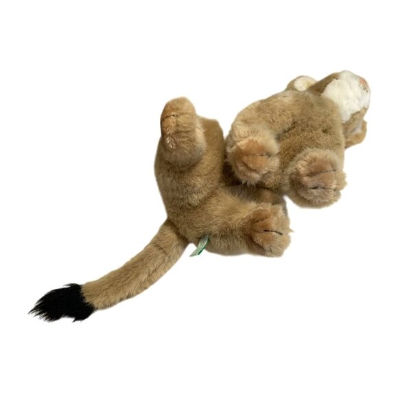 Applause WWF World Wildlife Federation Plush Lion Tiger Cub 1988 Vintage 12 in T - Picture 6 of 6
